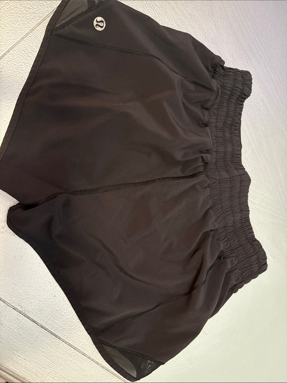 lululemon athletica Black Women's Athletic Running Shorts